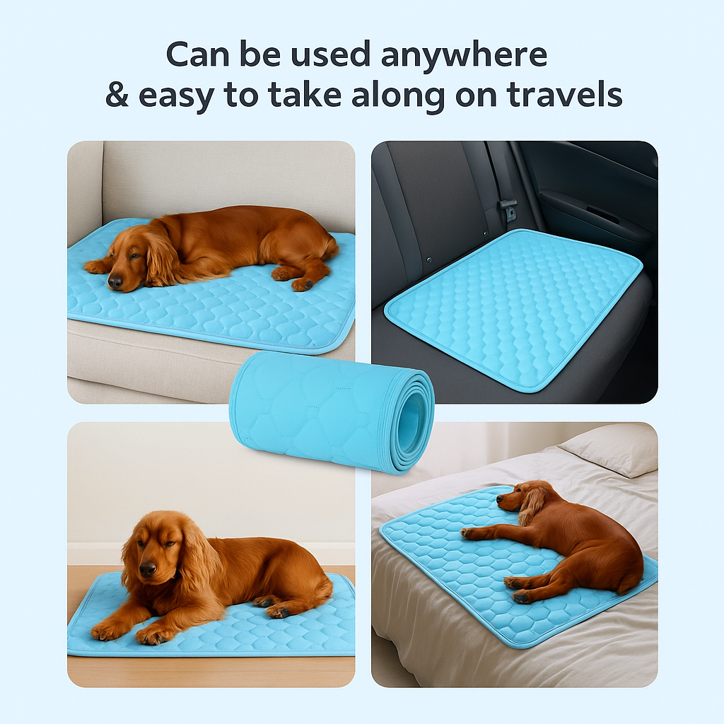 ChillPaws™ – Cooling Mat for Dogs & Cats