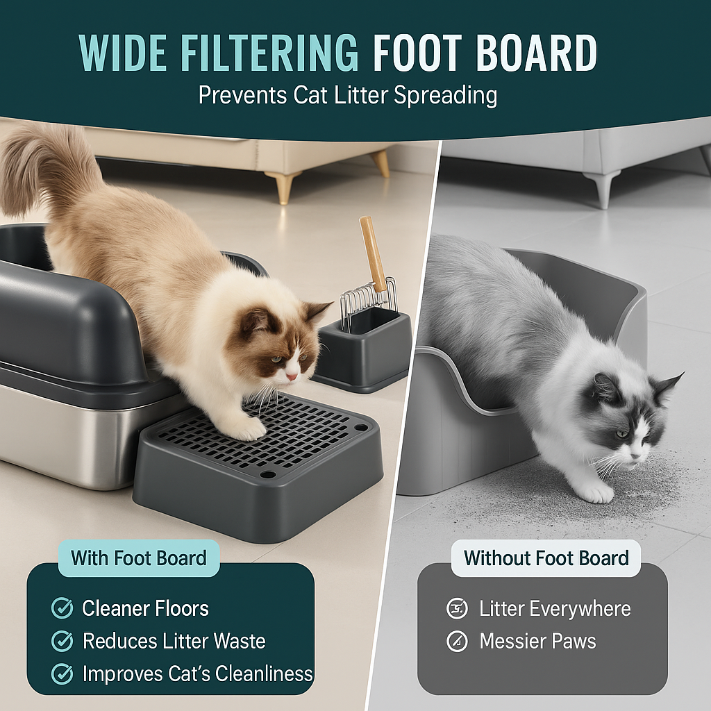 InoxDome™ Litter Tray