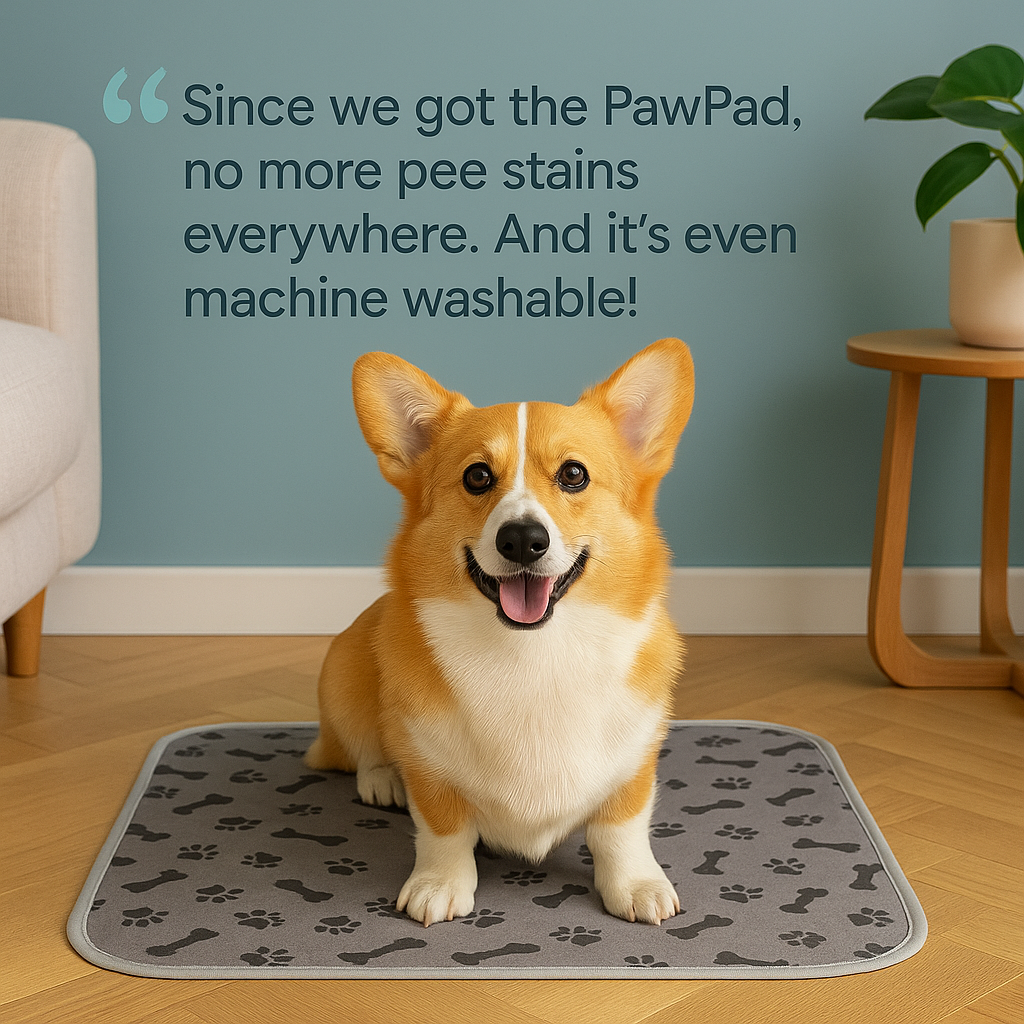 PawPad™ – The Smart, Reusable Puppy Pad
