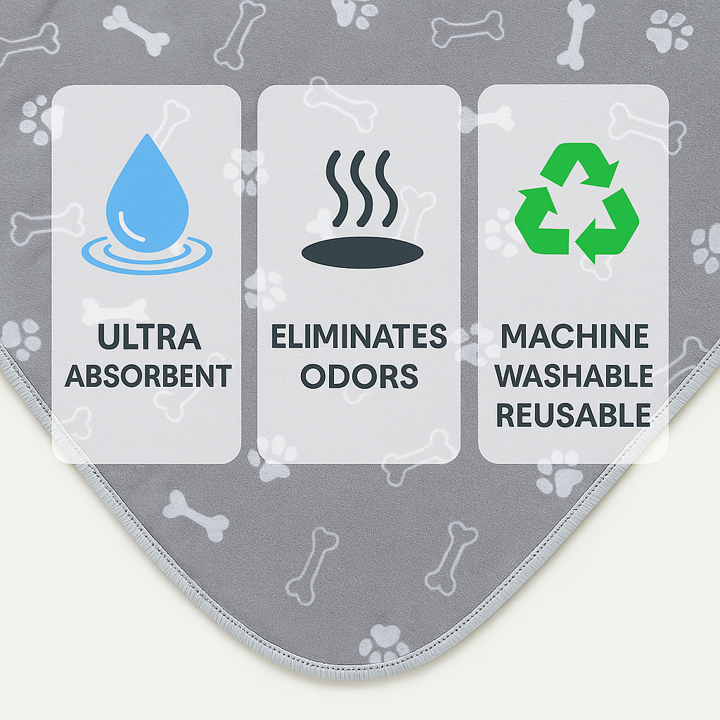 PawPad™ – The Smart, Reusable Puppy Pad