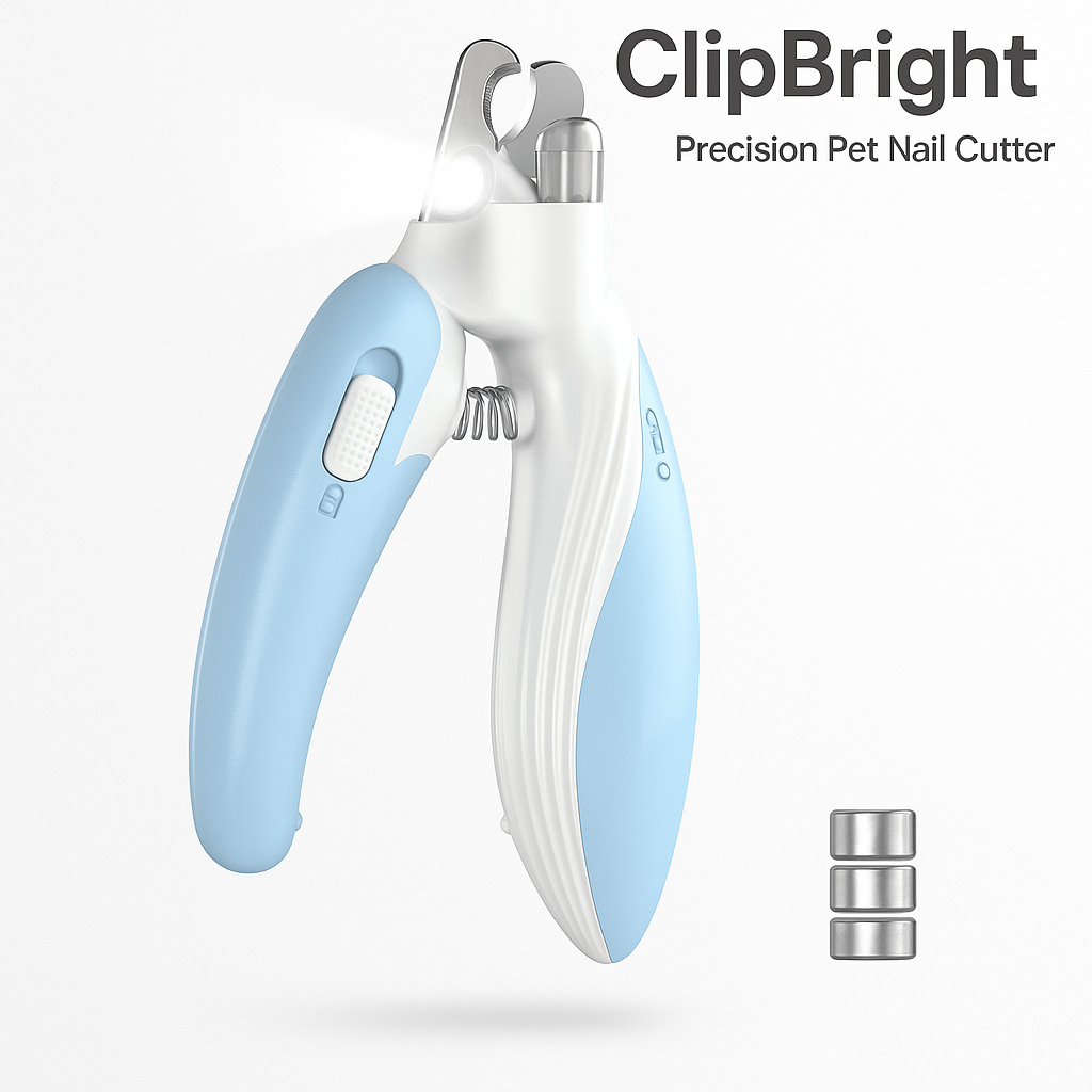 ClipBright™ – Precision Pet Nail Cutter