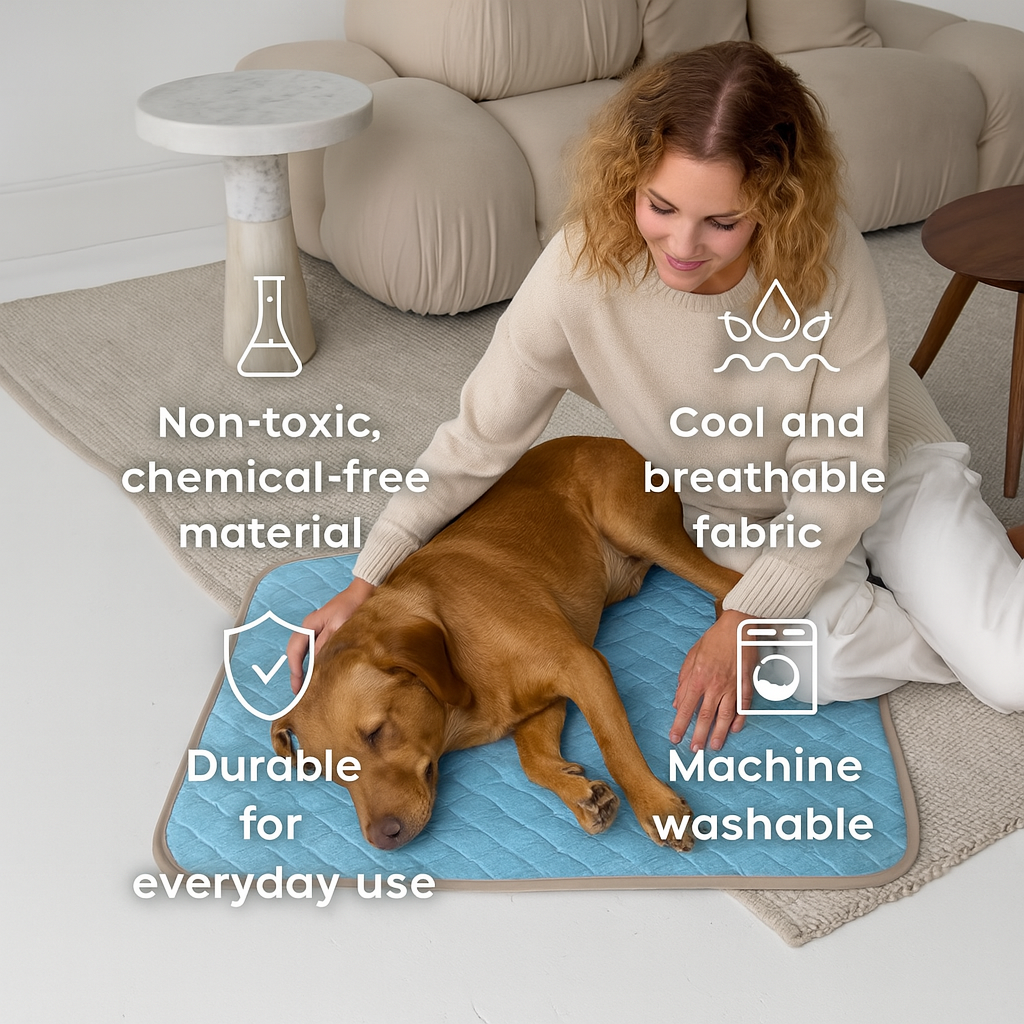 ChillPaws™ – Cooling Mat for Dogs & Cats