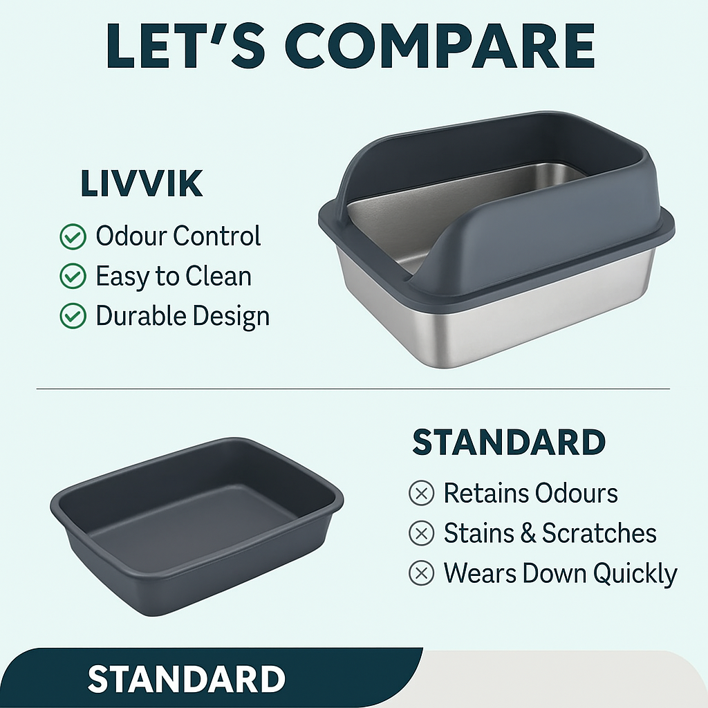 InoxDome™ Litter Tray