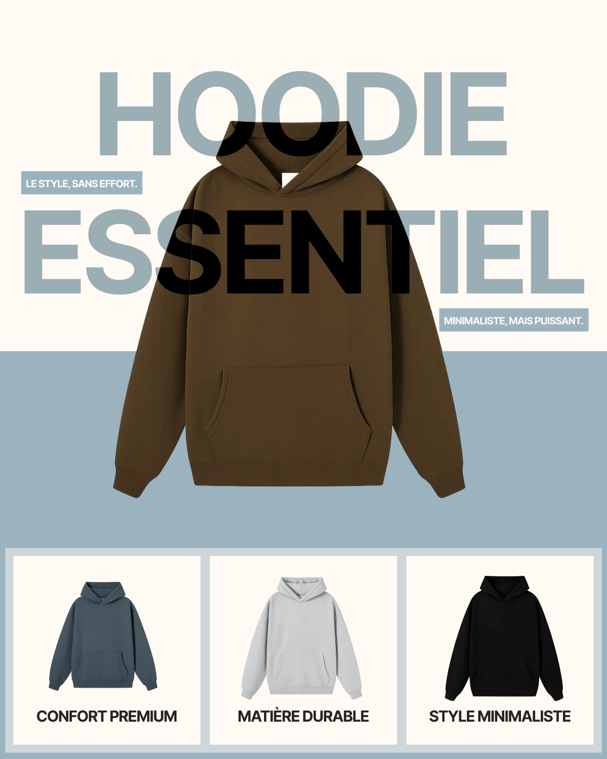 Hoodie Essentiel