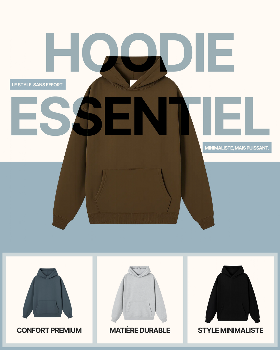 Hoodie Essentiel