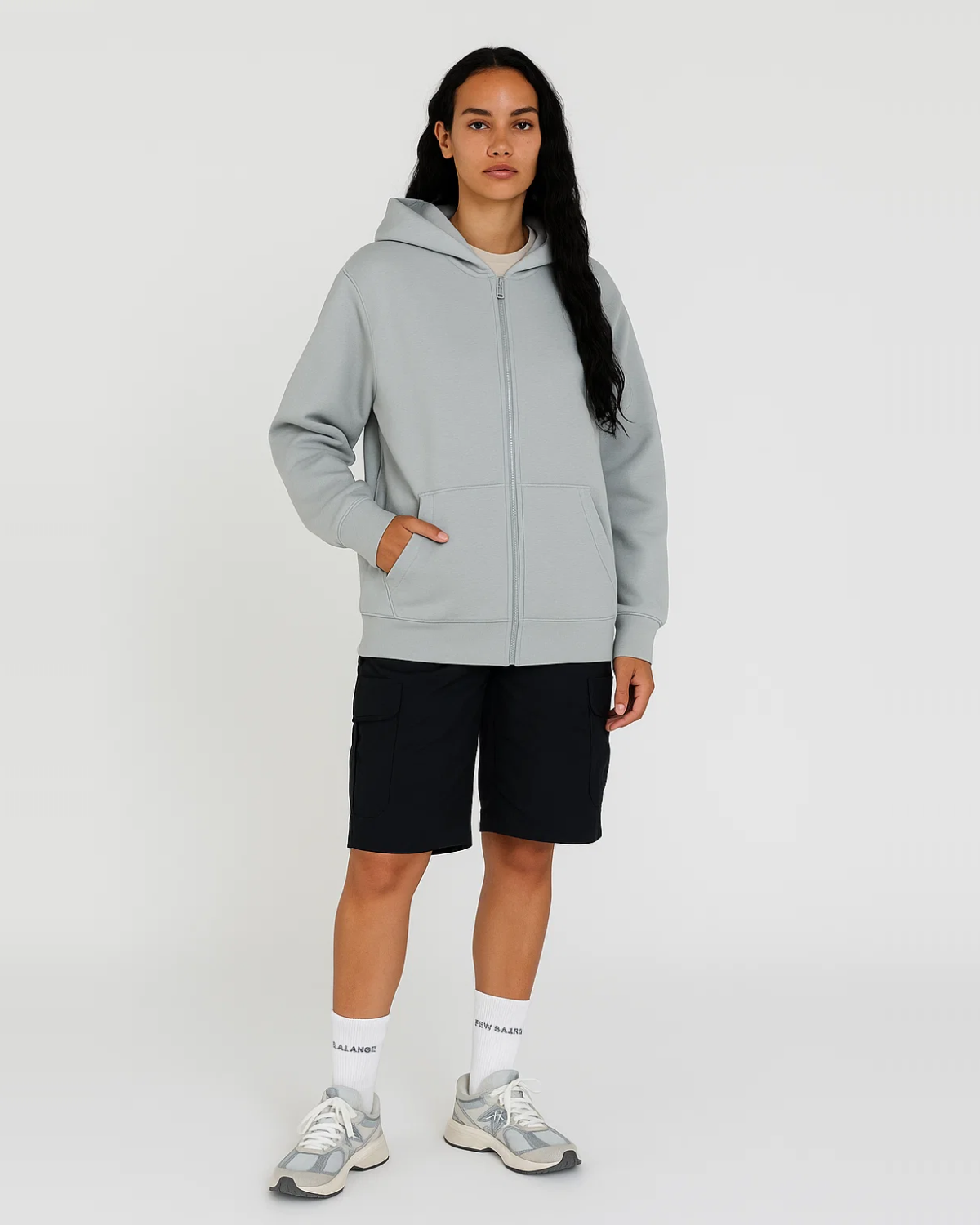 Hoodie Zippé