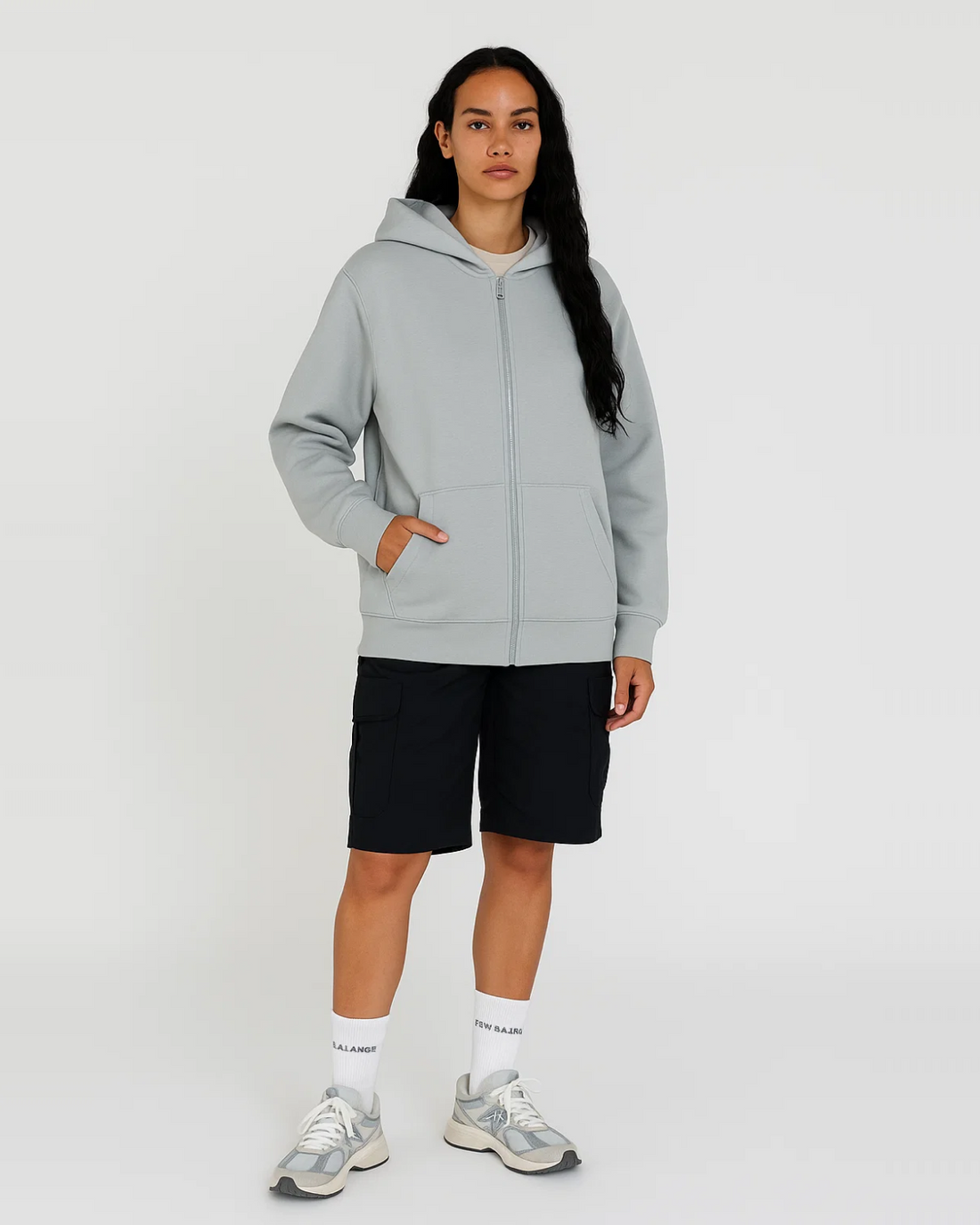 Hoodie Zippé