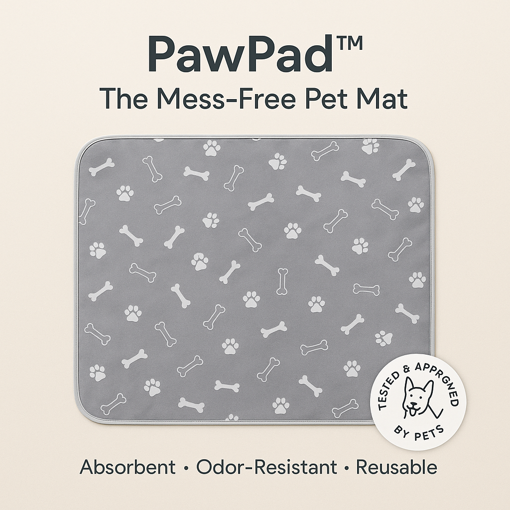 PawPad™ – The Smart, Reusable Puppy Pad